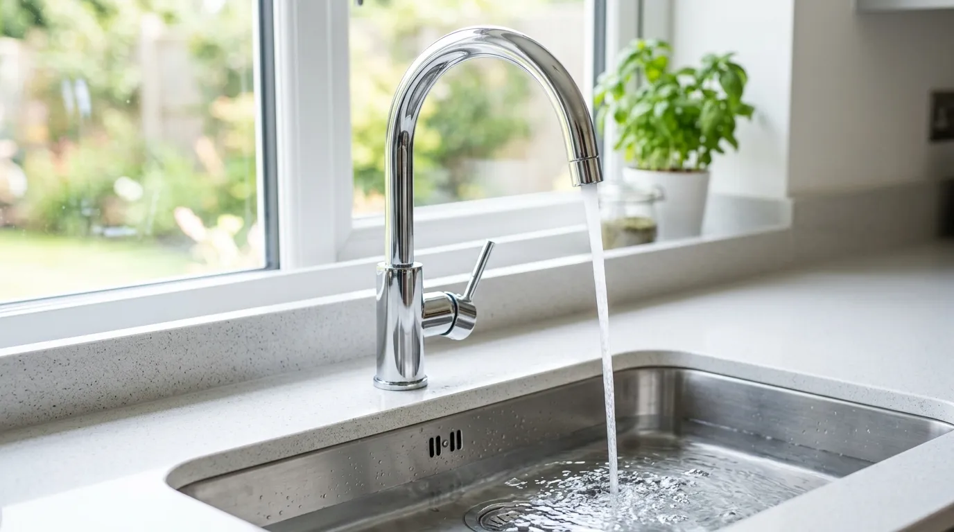 Local Plumbing Master Pros same day plumber fixing a faucet in Oneida, TN